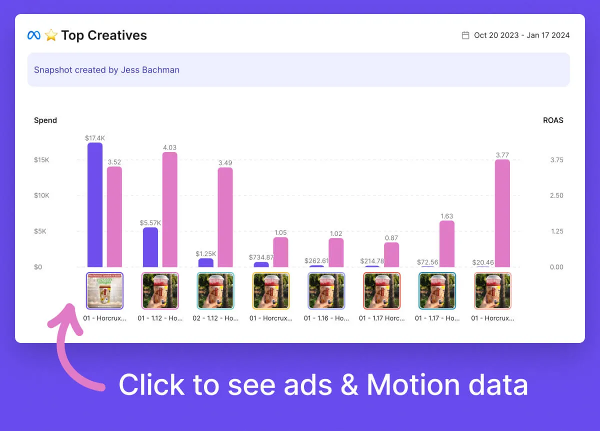 Motion report example
